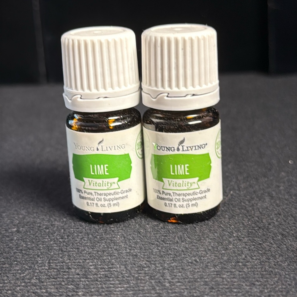 Young Living LIME VITALITY Essential Oil Lot of 2 BRAND NEW FACTORY‎ SEALED